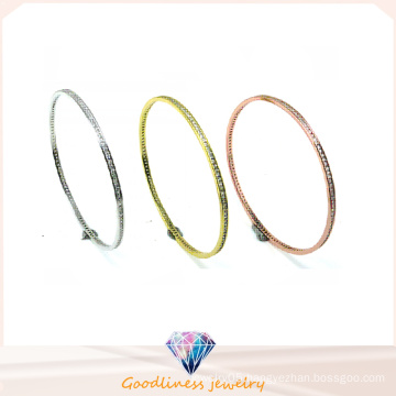 2016 New Product Wholesale Fashion Jewelry 925 Silver Bangle (G41282)